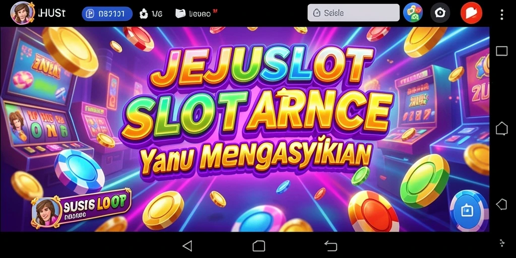 Tampilan menarik dari gameplay JEJUSLOT yang penuh warna.