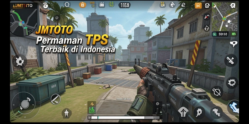 Gambaran permainan JMTOTO dengan aksi TPS yang seru.