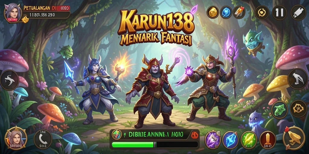 Tampilan gameplay seru dan menakjubkan dari KARUN138.