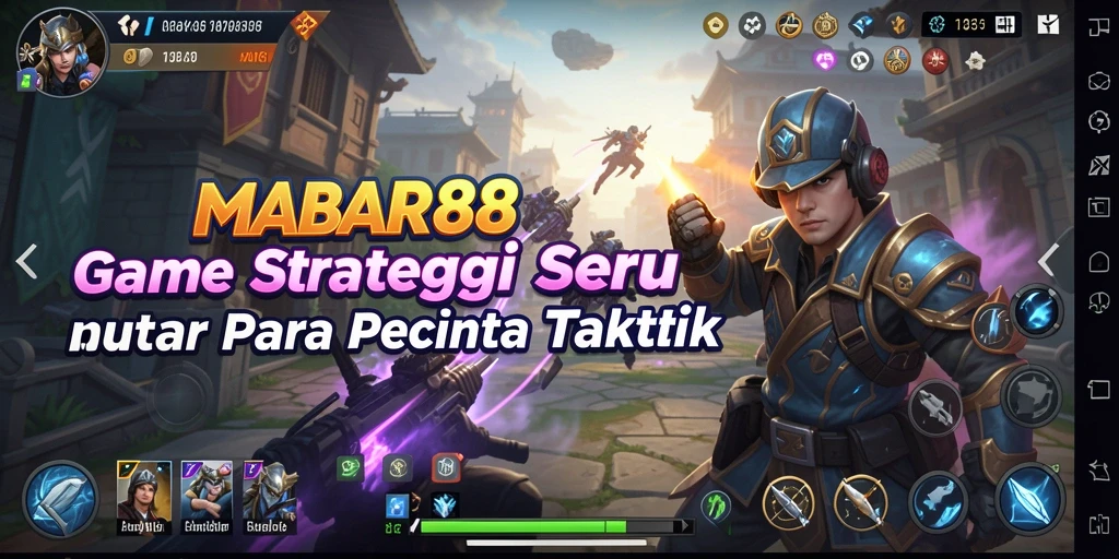 Tampilan gameplay MABAR88 yang menegangkan dan strategis.