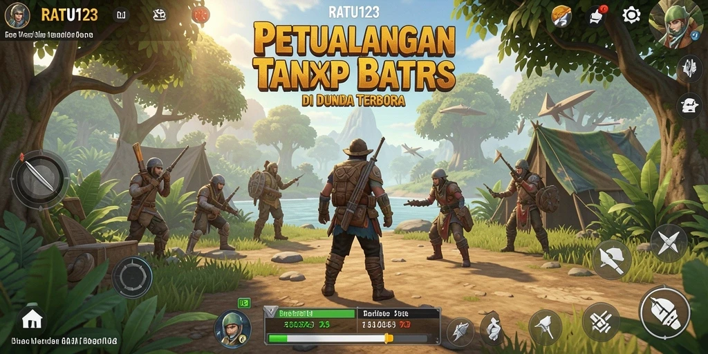 Gameplay epik di dunia terbuka RATU123 yang luas dan dinamis.