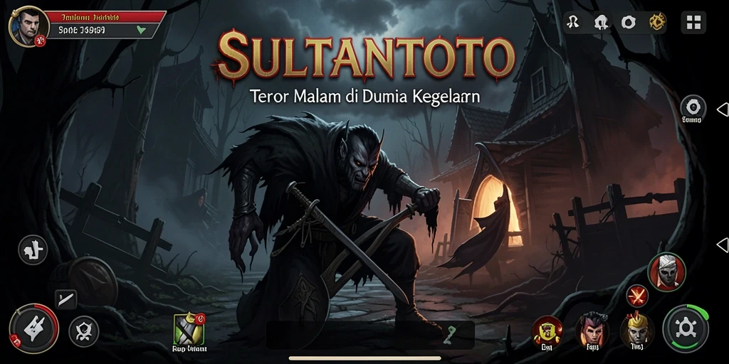 Gameplay SULTANTOTO menampilkan momen-momen menegangkan yang mendebarkan.