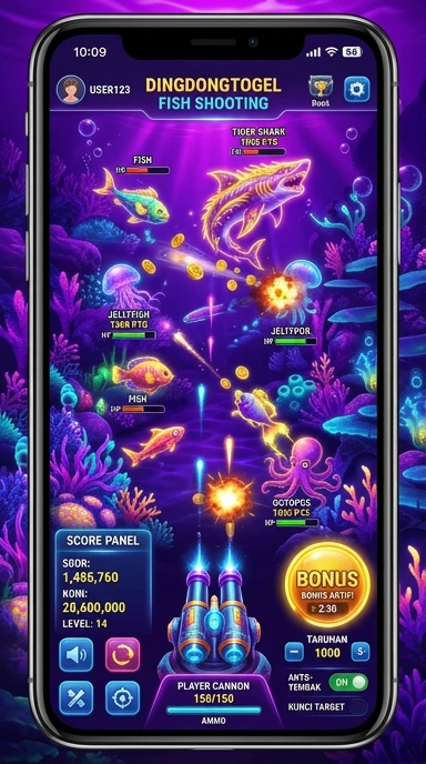 Screenshot dari pengalaman bermain yang menyenangkan di dingdongtogel.